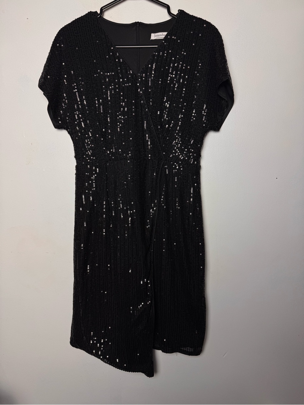 Brand new Jasambac black sequin dress size-Medium